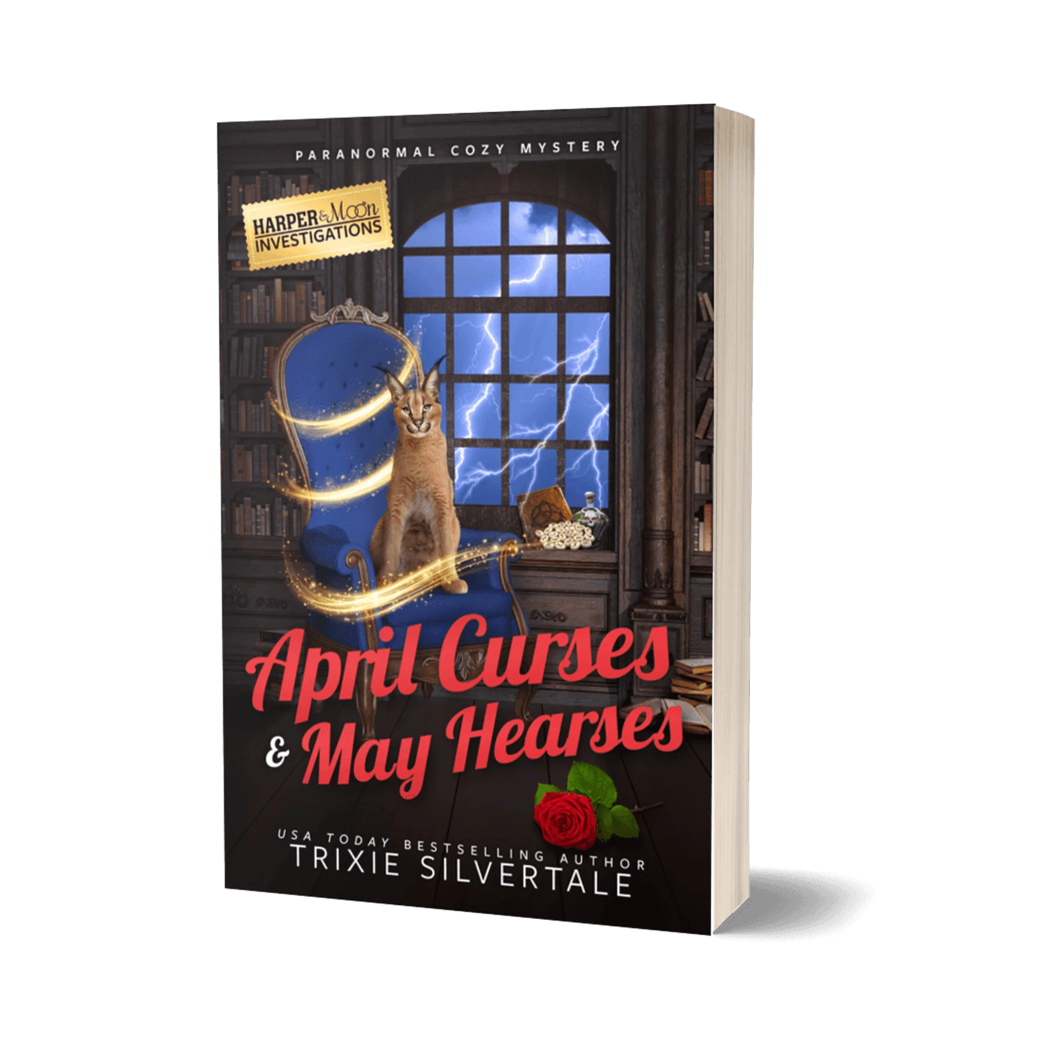 April Curses and May Hearses: Paranormal Cozy Mystery (paperback)