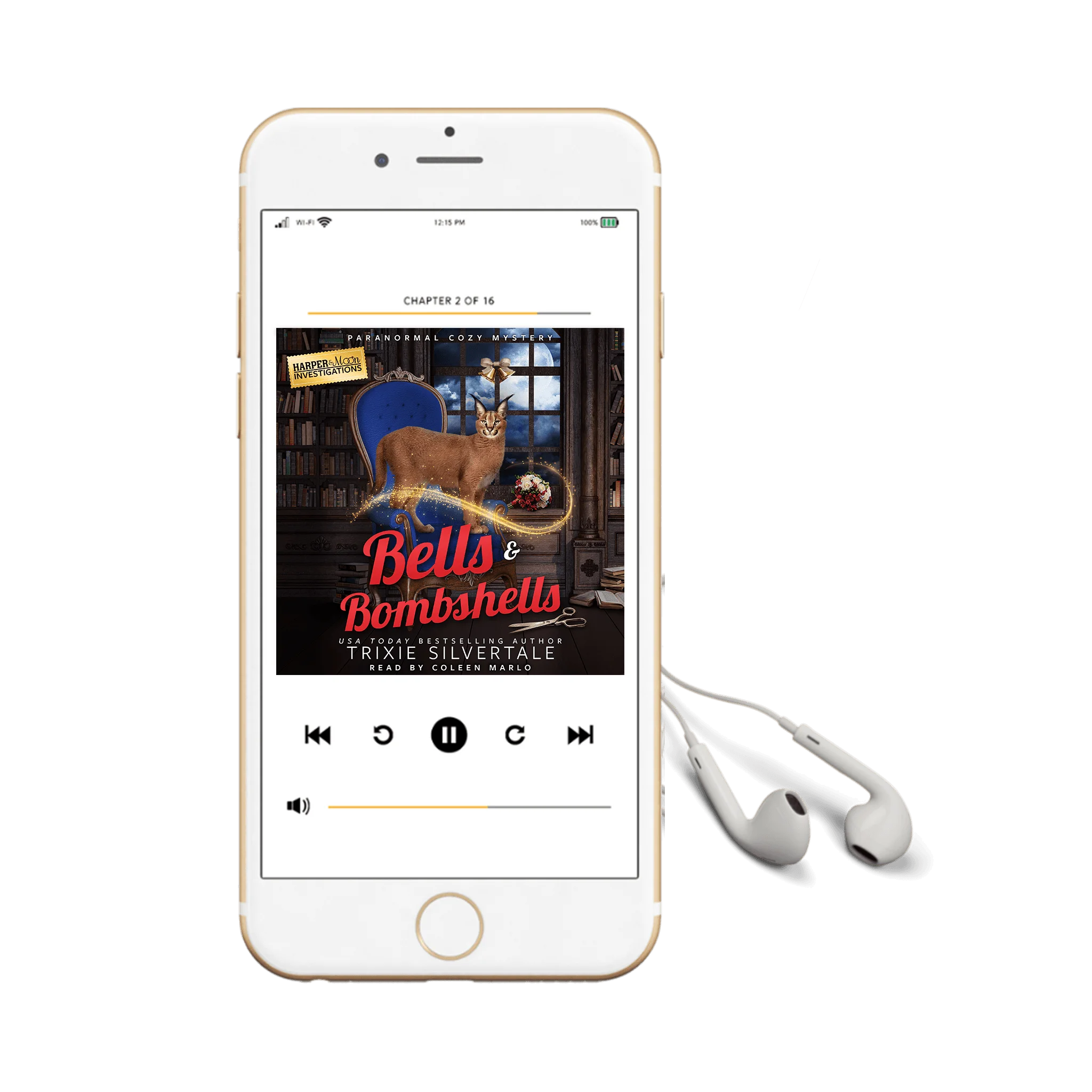 Bells and Bombshells: Paranormal Cozy Mystery (audiobook)