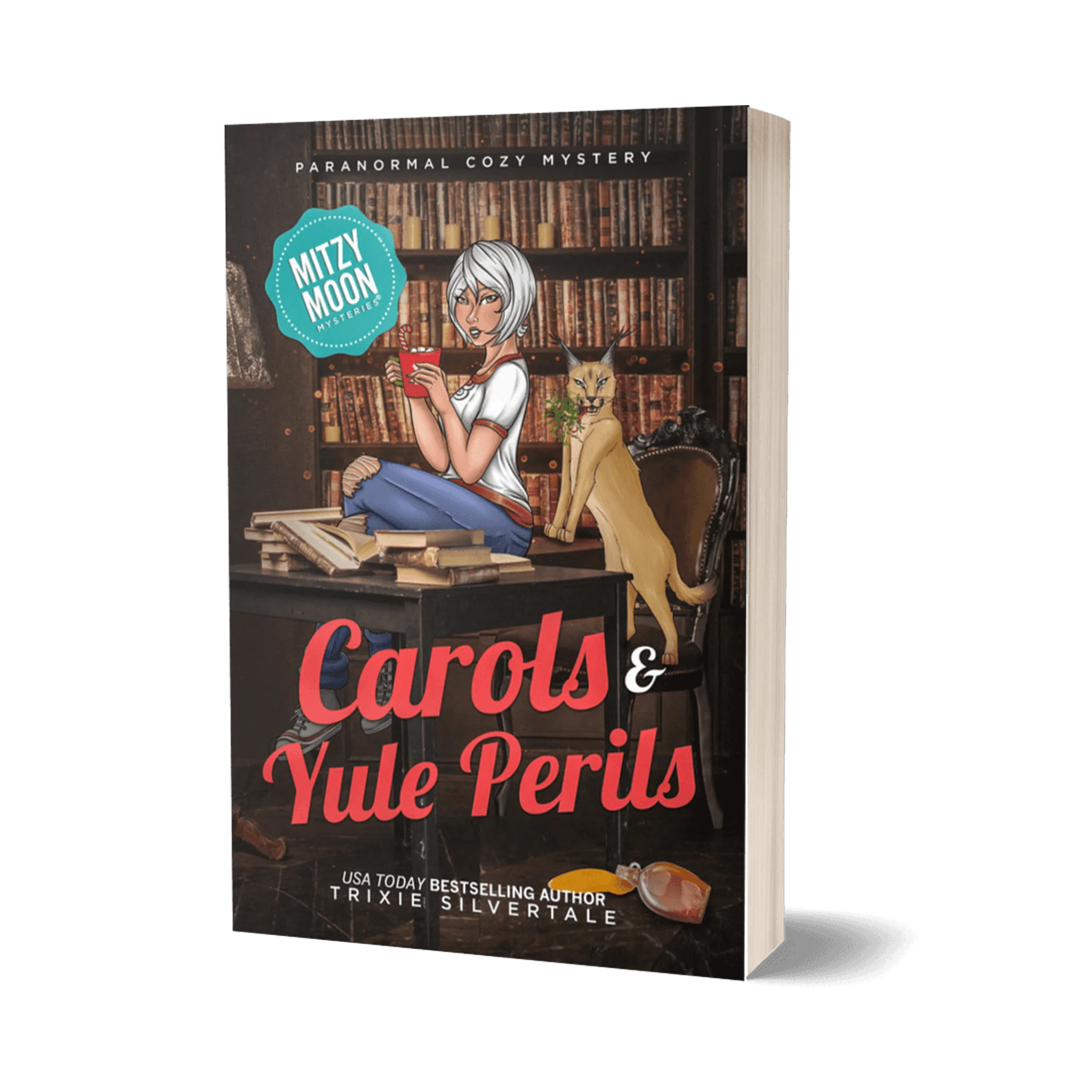 Carols and Yule Perils: Paranormal Cozy Mystery (paperback)
