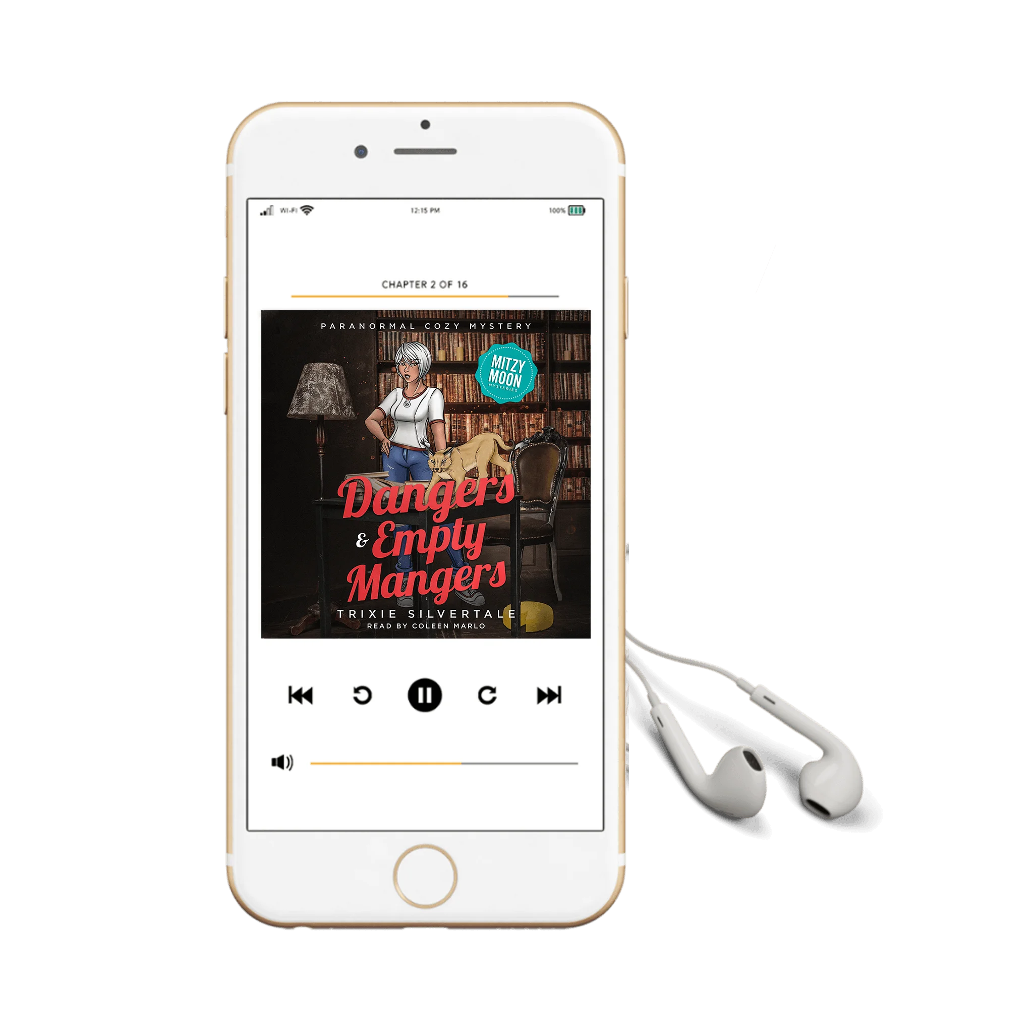 Dangers and Empty Mangers: Paranormal Cozy Mystery (audiobook)