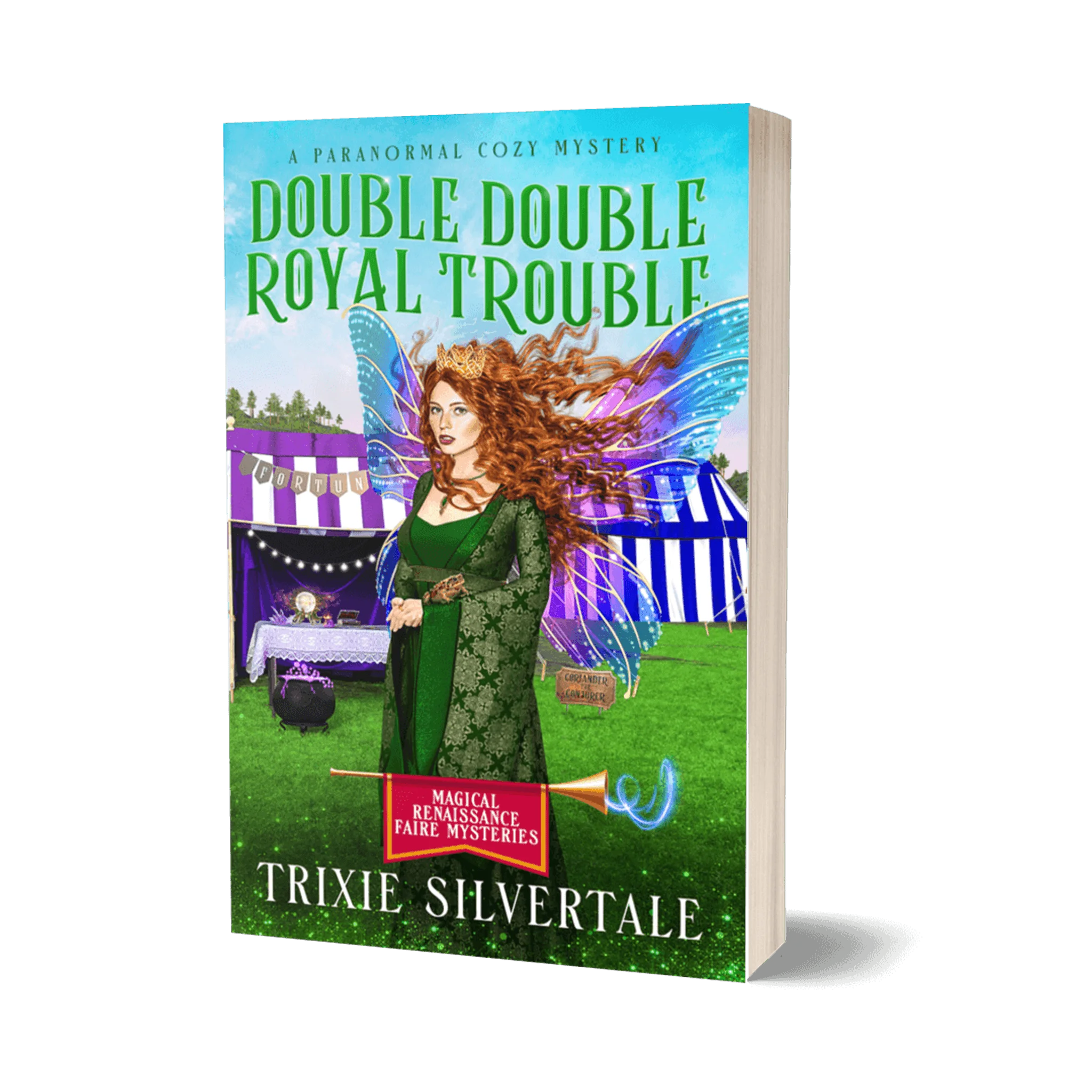 Double Double Royal Trouble: Paranormal Cozy Mystery (paperback)