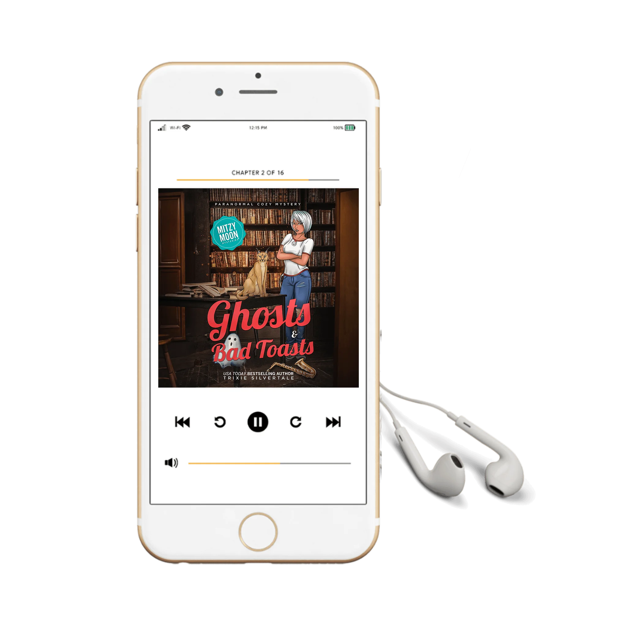 Ghosts and Bad Toasts: Paranormal Cozy Mystery (audiobook)