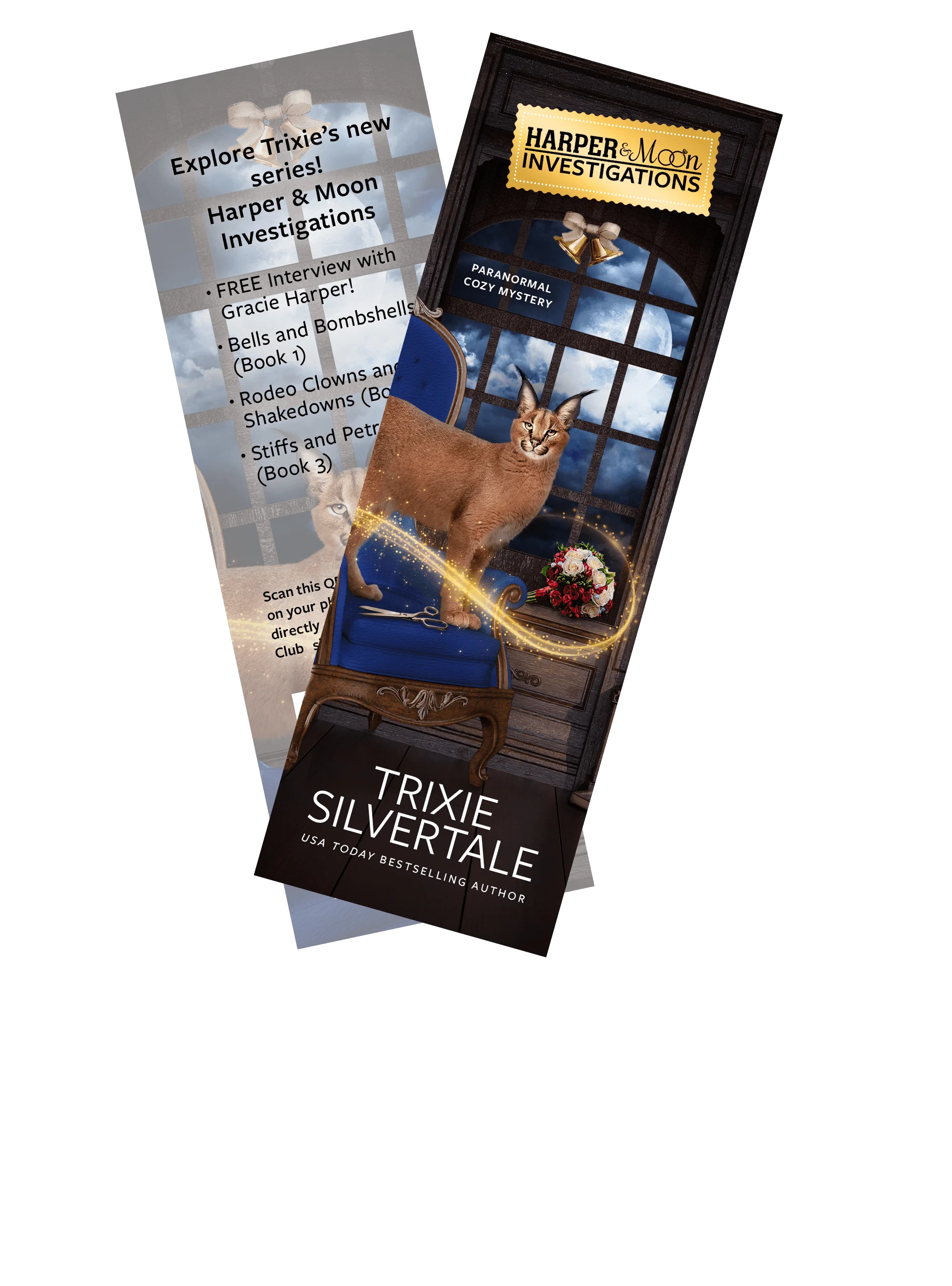 Harper and Moon Investigations Bookmark