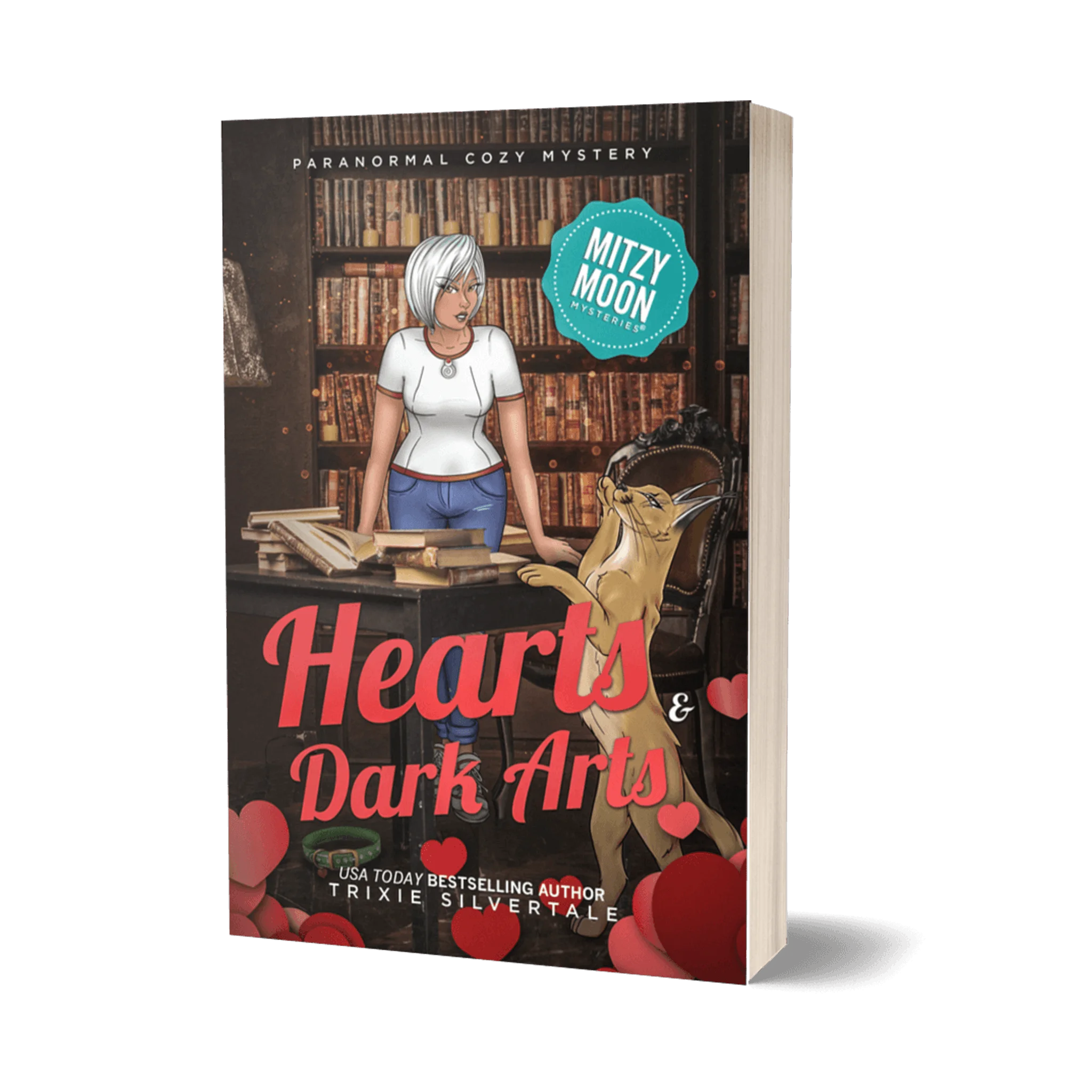 Hearts and Dark Arts: Paranormal Cozy Mystery (paperback)