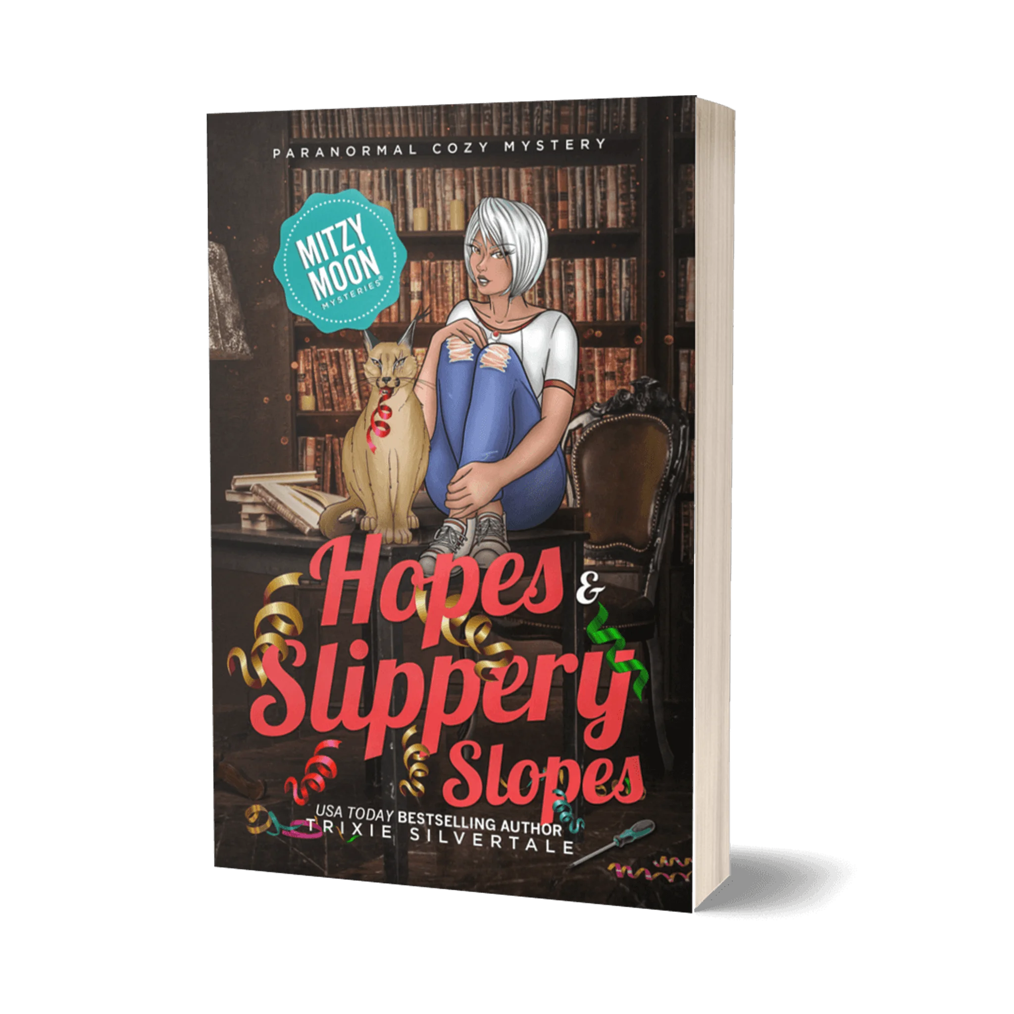Hopes and Slippery Slopes: Paranormal Cozy Mystery (paperback)