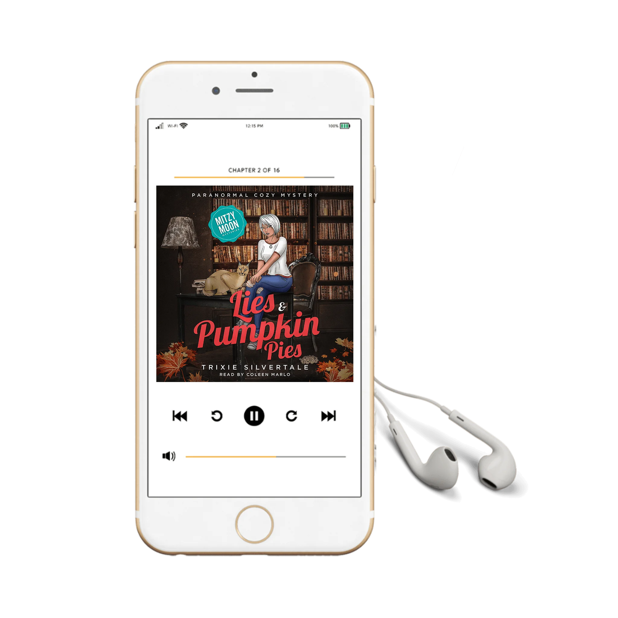 Lies and Pumpkin Pies: Paranormal Cozy Mystery (audiobook)