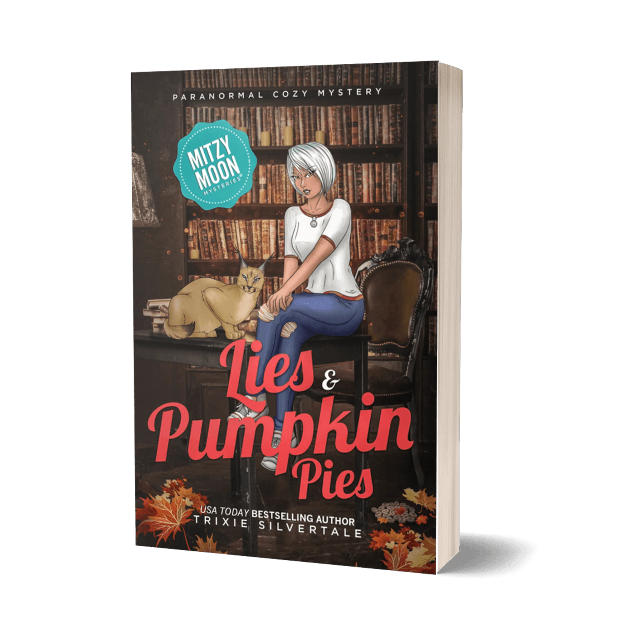 Lies and Pumpkin Pies: Paranormal Cozy Mystery (paperback)