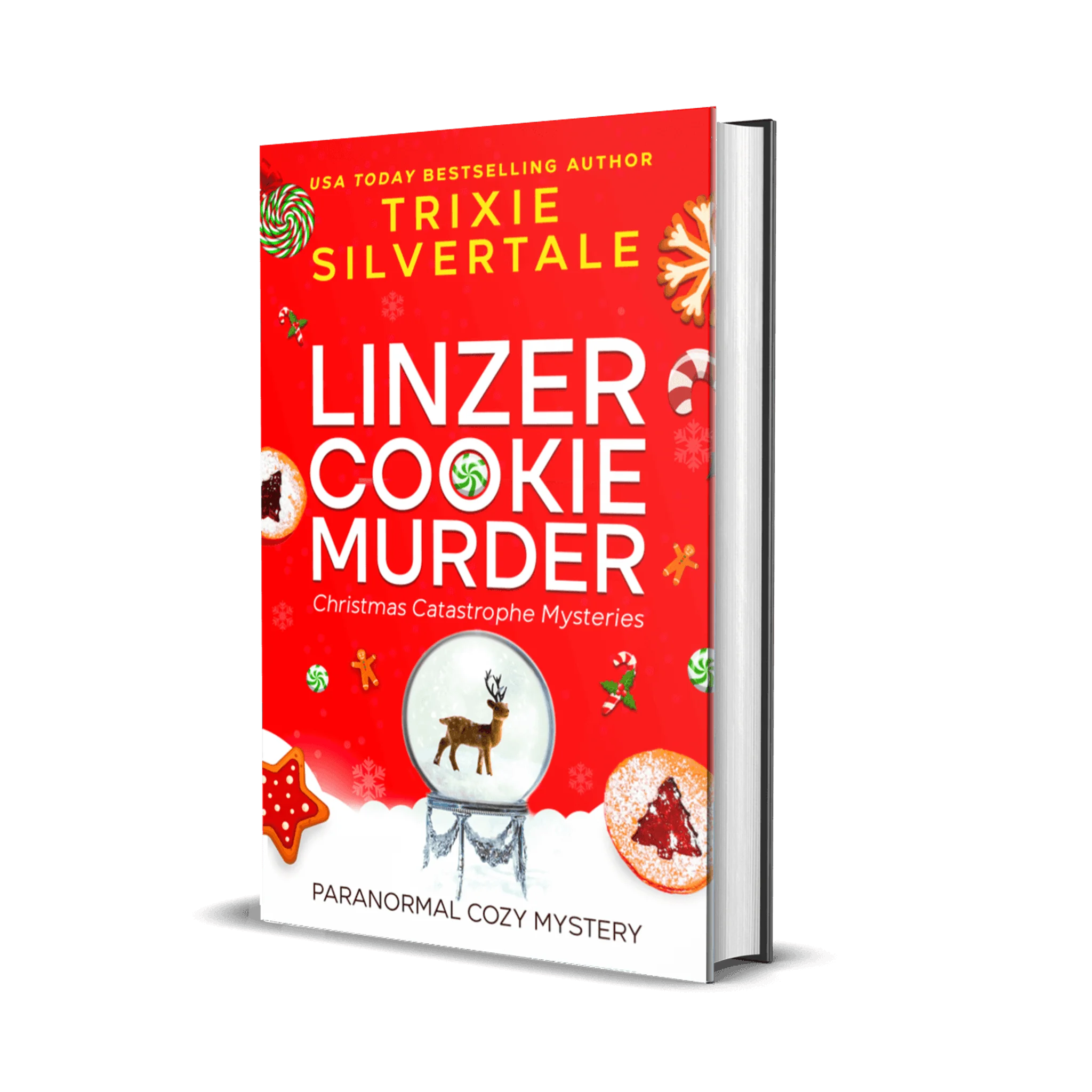 Linzer Cookie Murder: Paranormal Cozy Mystery (signed hardcover)