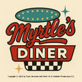 Myrtle's Diner Sticker