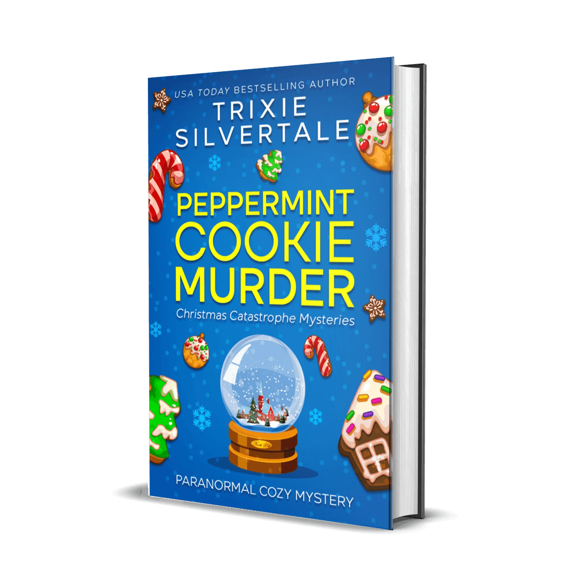 Peppermint Cookie Murder: Paranormal Cozy Mystery (hardcover)