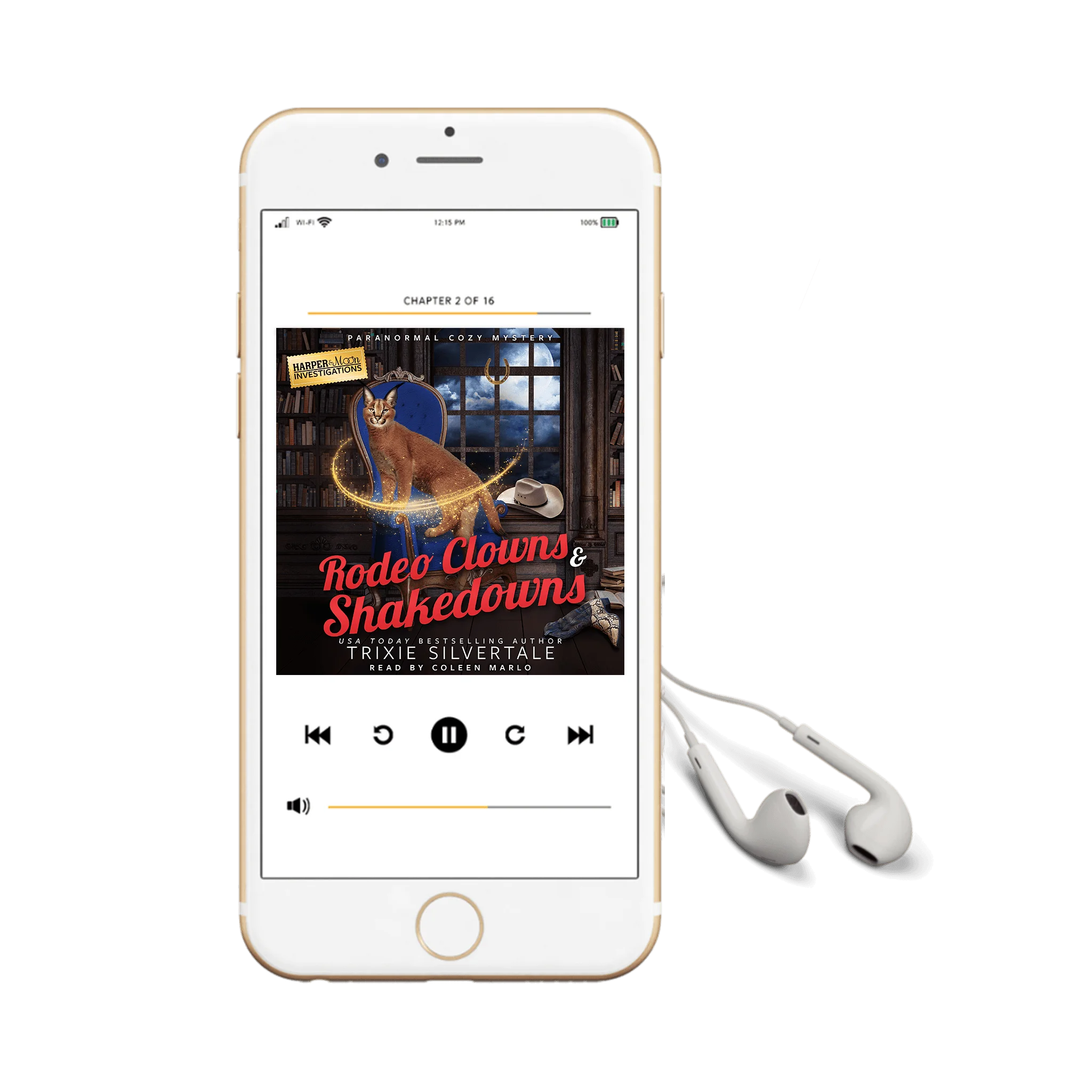 Rodeo Clowns and Shakedowns: Paranormal Cozy Mystery (audiobook)