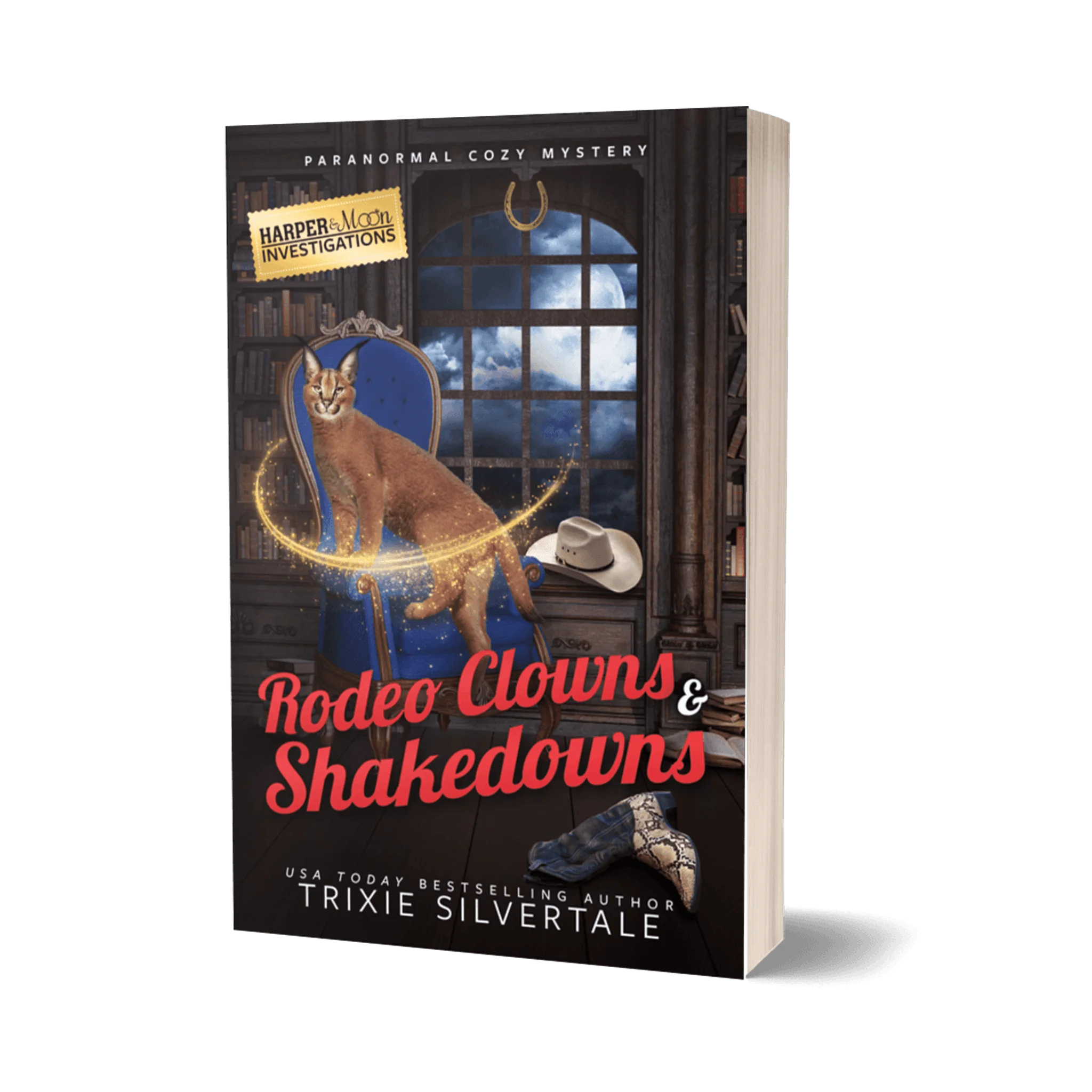 Rodeo Clowns and Shakedowns: Paranormal Cozy Mystery (paperback)