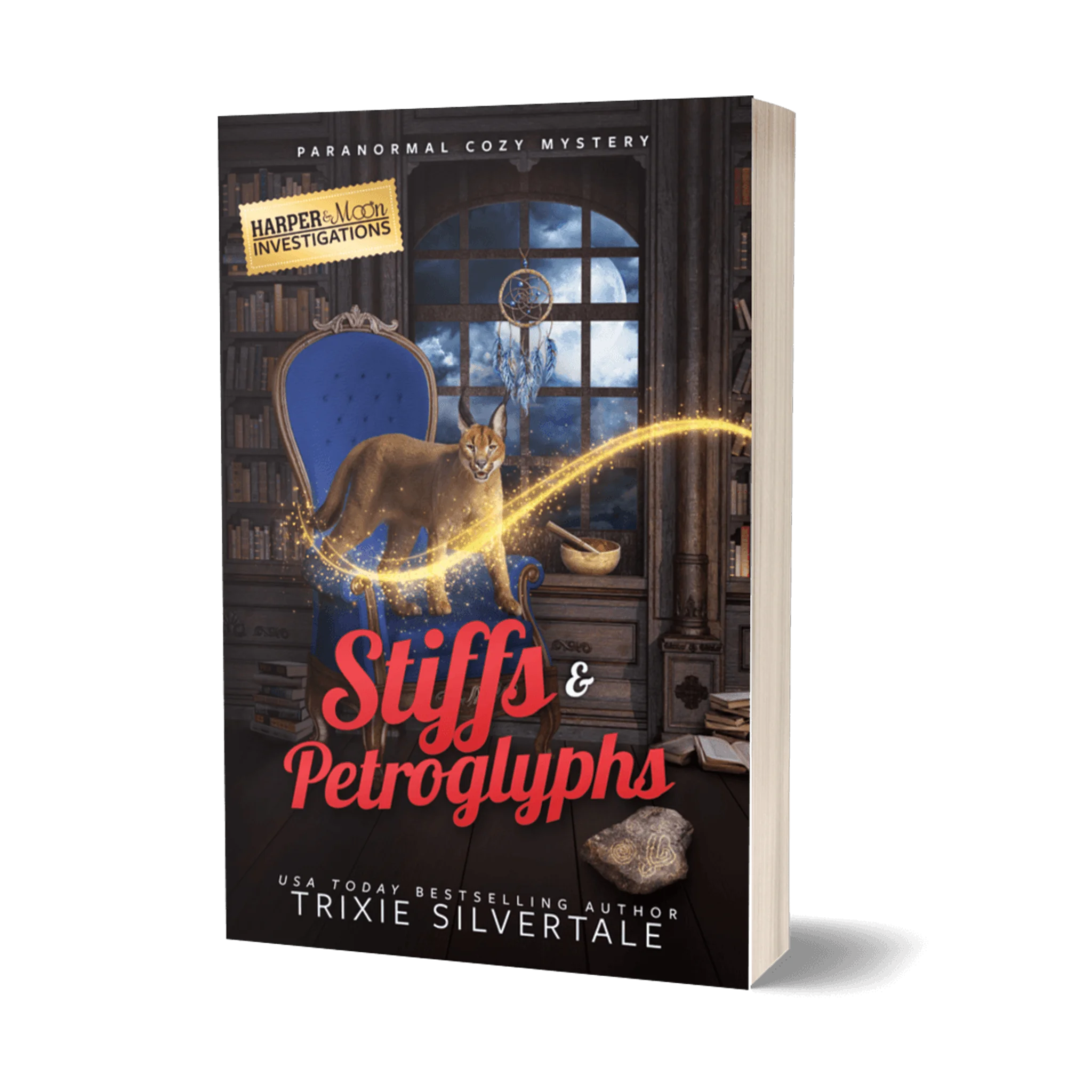Stiffs and Petroglyphs: Paranormal Cozy Mystery (paperback)