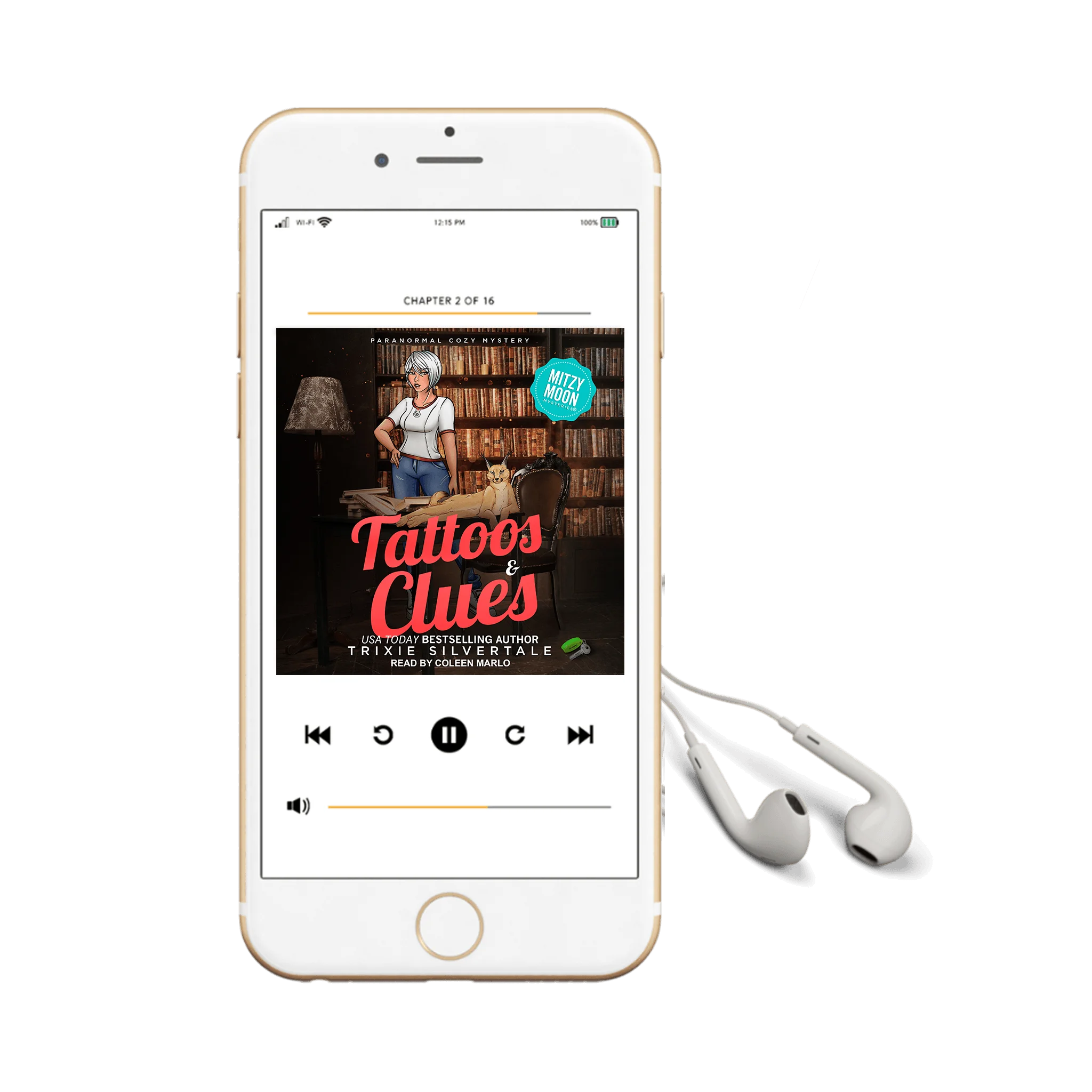 Tattoos and Clues: Paranormal Cozy Mystery (audiobook)