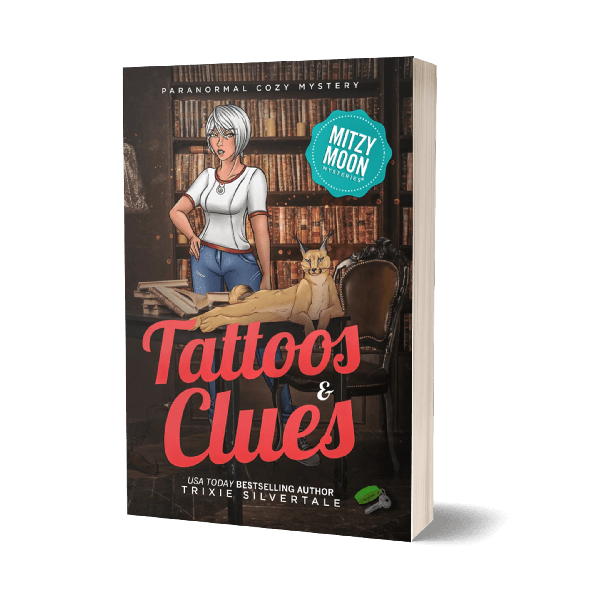 Tattoos and Clues: Paranormal Cozy Mystery (paperback)
