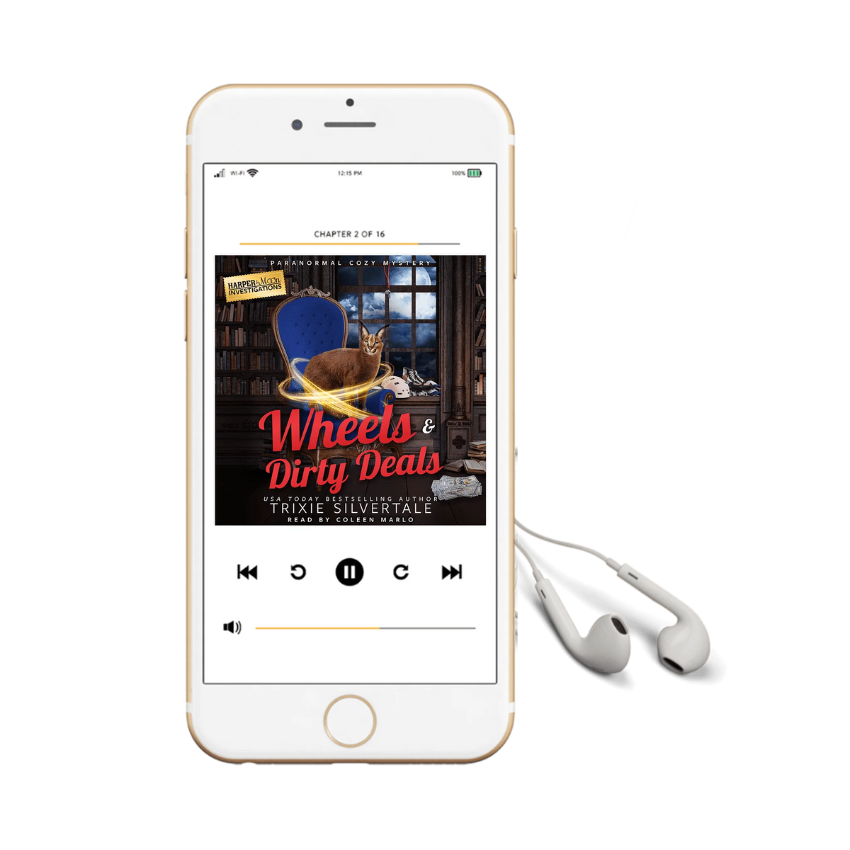Wheels and Dirty Deals: Paranormal Cozy Mystery (audiobook)